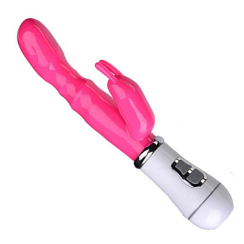 Vibrador com estimulador de clitóris