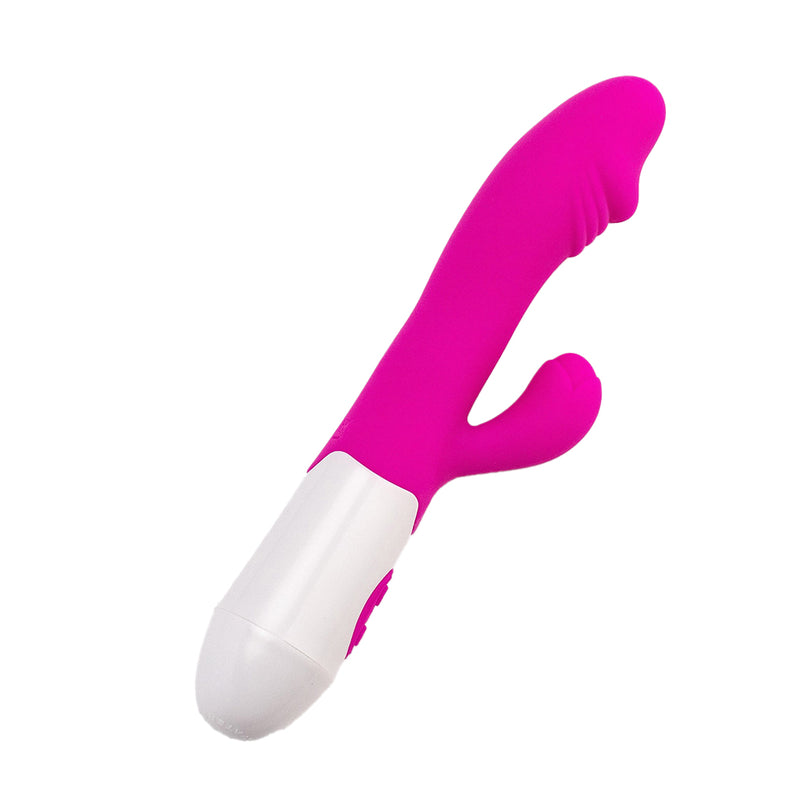 Vibrador com estimulador de clitóris