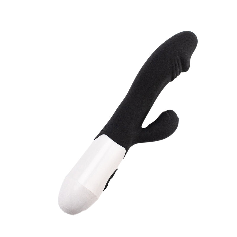 Vibrador com estimulador de clitóris